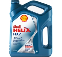Моторное масло (автомобильное) Helix HX7 5W-40 4*4L