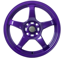 Диск литой Sakura R15 7J 4*100 ET35 D73.1 purple