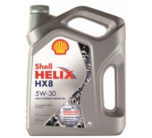 Моторное масло (автомобильное) Helix HX8 Synthetic 5W-30 4*4L