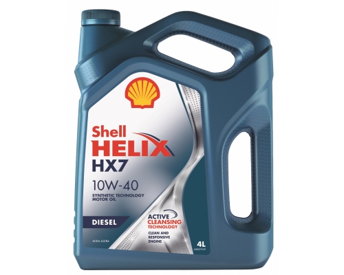 Моторное масло (автомобильное) Helix HX7 10W-40 4*4L