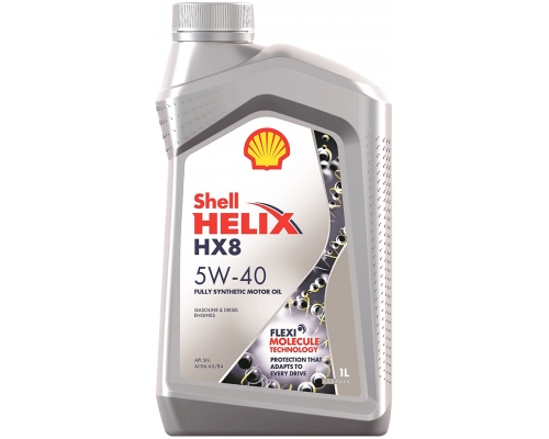 Моторное масло (автомобильное) Helix HX8 5W-40 12*1L5011987055735
