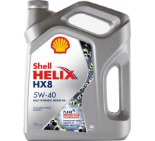 Моторное масло (автомобильное) Helix HX8 5W-40 4*4L5011987055711