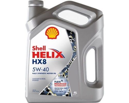 Моторное масло (автомобильное) Helix HX8 5W-40 4*4L5011987055711