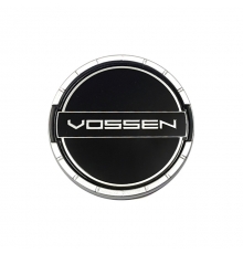 Значок vossen 60 мм трехсоставной Серебро+черный