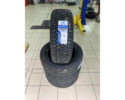 Автошина зимняя 205/55R16 LingLong Leao Winter Defender Grip TL 94T (шип.)