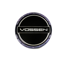 Значок vossen 60 мм трехсоставной Синий+черный