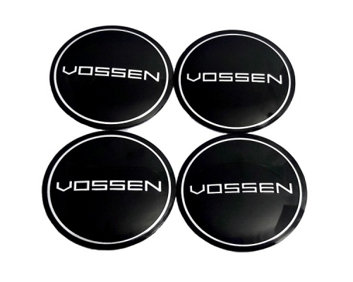 Наклейки на диск VOSSEN BLACK 56 мм