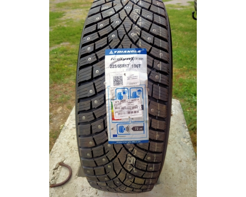 Автошина зимняя 225/65R17 Triangle IcelynX TI501 106T XL (шип.)