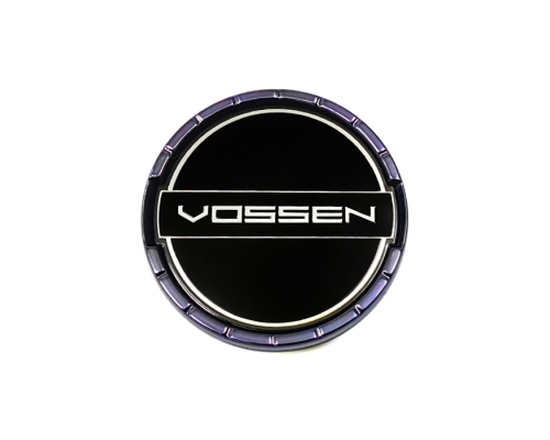 Значок vossen 60 мм трехсоставной Синий+черный