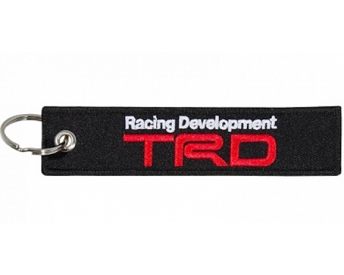 Брелок "TRD" ткань, вышивка 13*3см Брелок "TRD" ткань, вышивка 13*3см