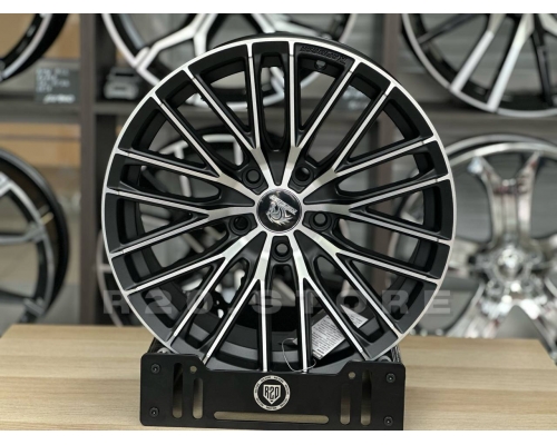 Диск литой Rapidash R17 5*114,3 7,5j ET35 73,1 черные матовые с проточкой Диск литой Rapidash R17 5*114,3 7,5j ET35 73,1 черные матовые с проточкой