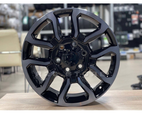 Диск литой Replica Toyota R18 6*139.7 j7.5 et25 106.1 Black Face + Dark Lacquer Диск литой Replica Toyota R18 6*139.7 j7.5 et25 106.1 Black Face + Dark Lacquer