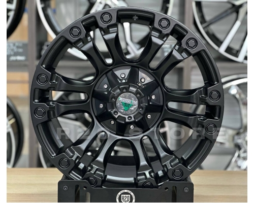 Диск литой Rapidash R18 6*139.7 9j ET20 110 черные матовые Диск литой Rapidash R18 6*139.7 9j ET20 110 черные матовые