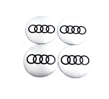 Наклейки на диски "Ауди сер.", д 6 см, металл