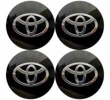 Наклейки на диск Toyota 56 мм
