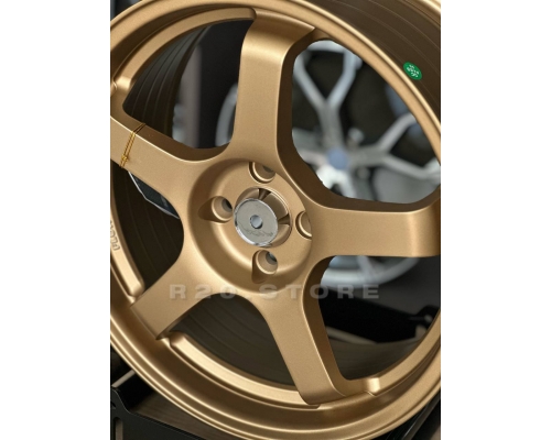 Диск литой Advan 4*100 R17 7.5j ET38 73.1 gold