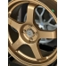 Диск литой Advan 4*100 R17 7.5j ET38 73.1 gold