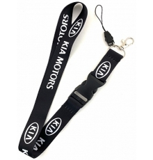 Шнурок "Киа черный" тканевый