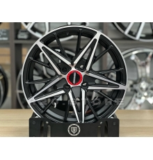 Диск литой Rapidash R15 4*100 7j ET35 73.1 черные матовые с проточкой