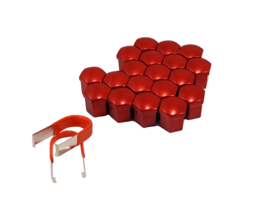 К-т декоративных колпачков ключ-21 Коричневый