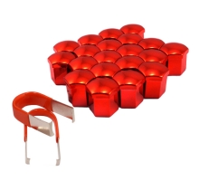 К-т декоративных колпачков ключ-21 Красный