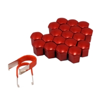 К-т декоративных колпачков ключ- 17 коричневый