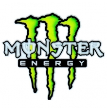 Накл-ка св-отр (3к) "Монстр логотип"