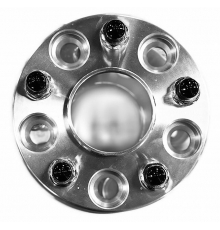 Проставка колесная 25 мм nissan/infiniti 5*114.3 ЦО 66.1 ST 66.1(STUD12x1.25) Step Silver