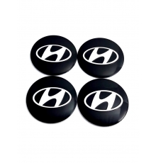 Наклейки на диск Hyundai 60 мм